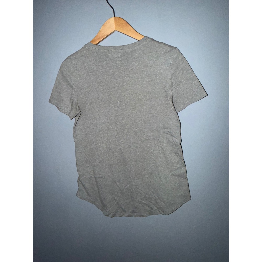 Maurices Kansas Sunflower Graphic T-Shirt Heather Grey XS Short Sleeve - Picture 3 of 4